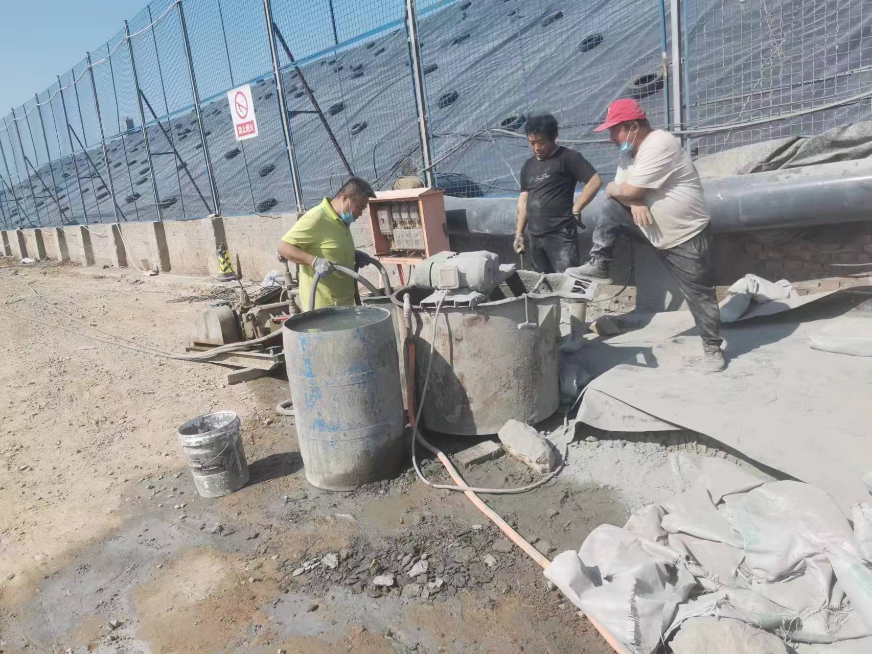 泽库袖阀管注浆